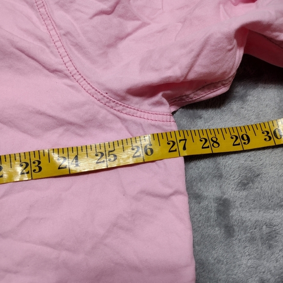 Free People We The Free Freddie Shirt Button Down Oversized Pink Size XS - Picture 11 of 12